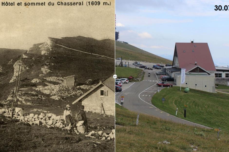 Le Chasseral von 1920 bis 2019
