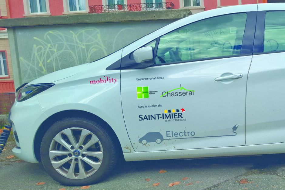Elektroauto von Mobility bleibt in Saint-Imier