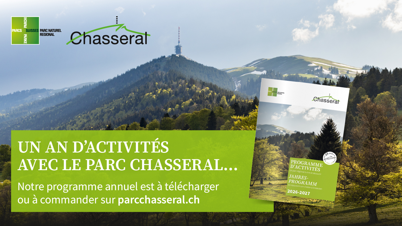 Dreissig geführte Ausflüge zum 25-jährigen Bestehen des Naturparks